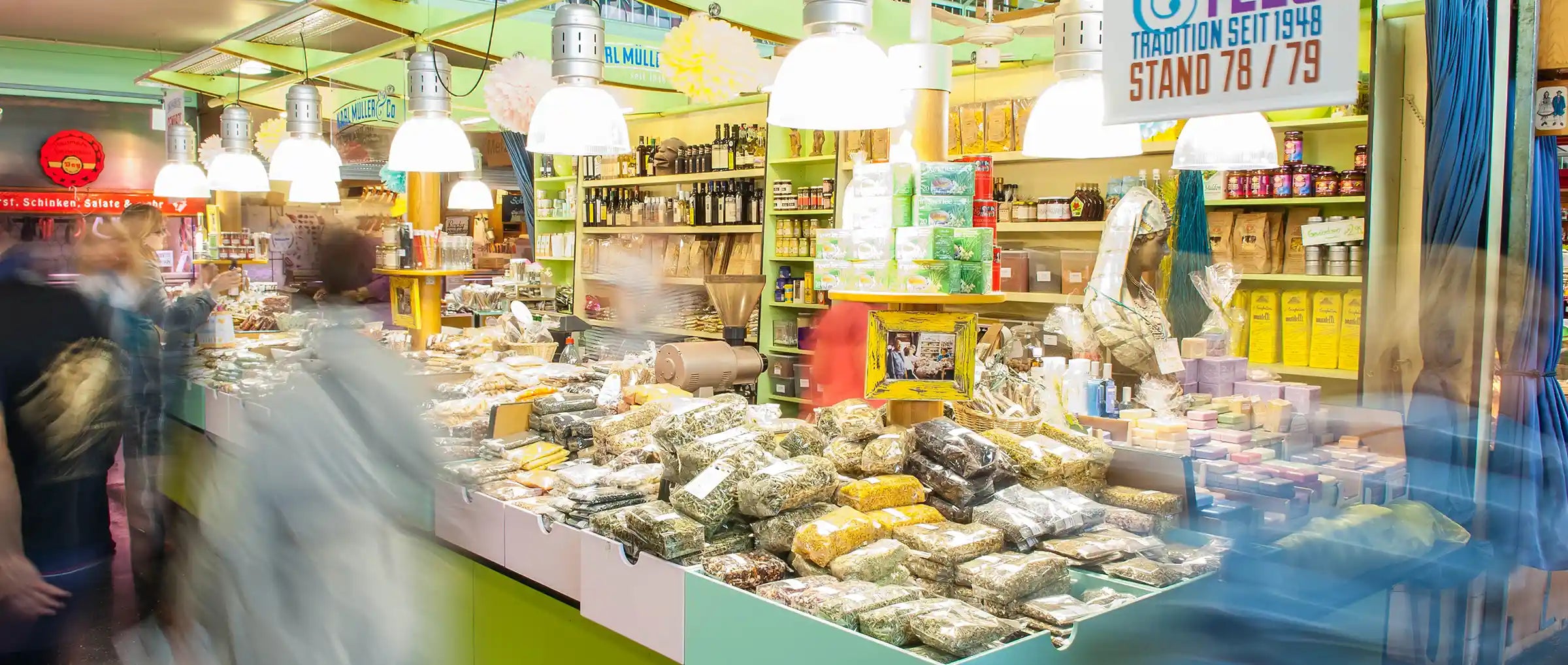 Karl Müller & Co. in der Kleinmarkthalle Frankfurt