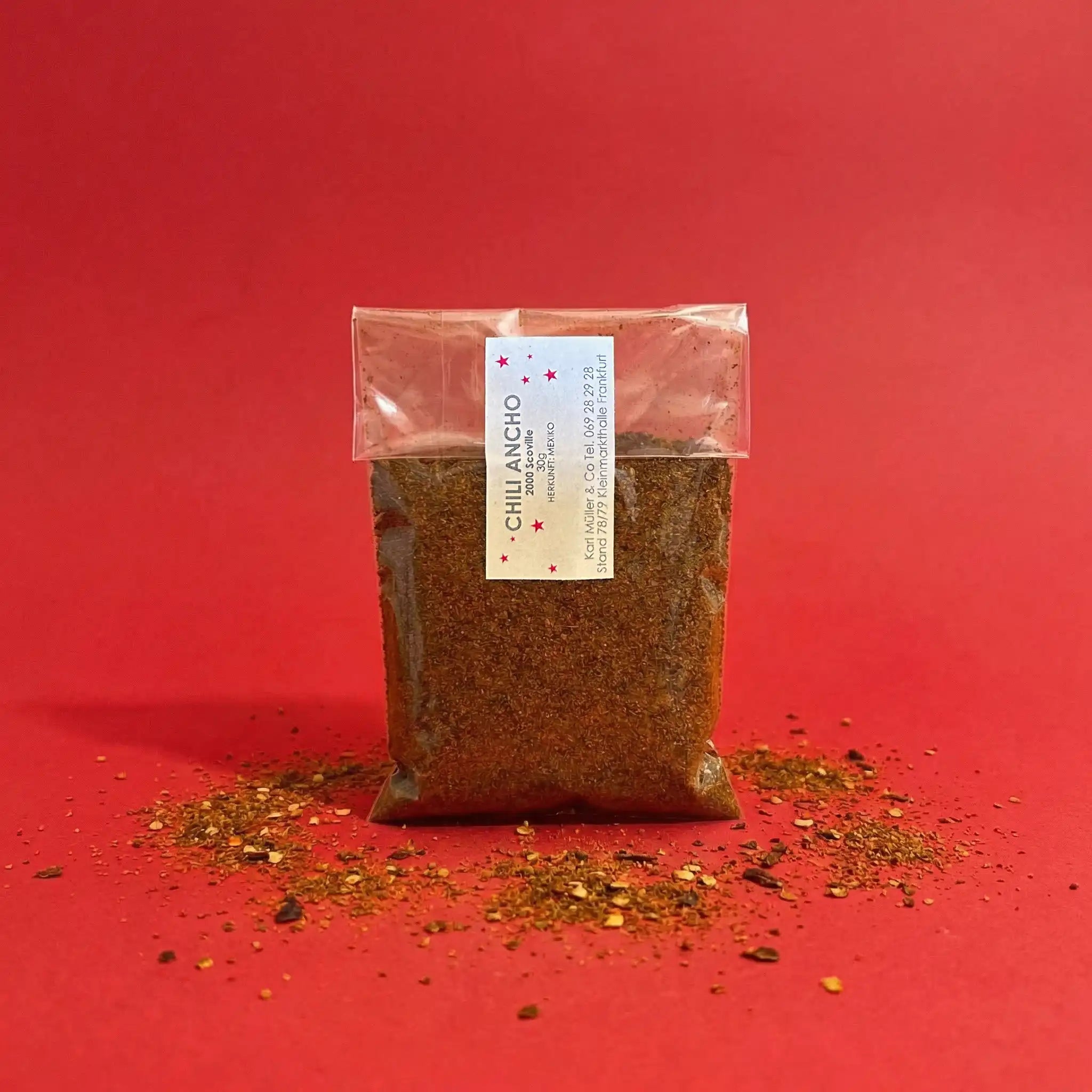 Chili Ancho fein gemahlen | Süß-herbes Aroma aus Mexiko