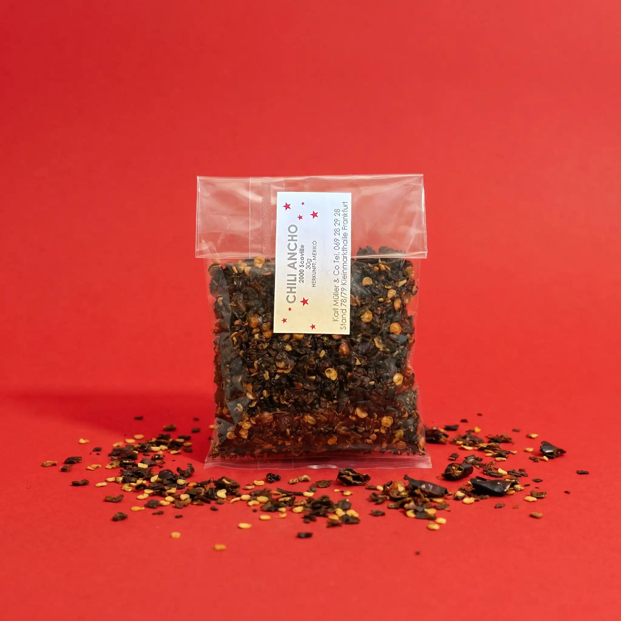 Chili Ancho grob gemahlen | Süß-herbes Aroma aus Mexiko