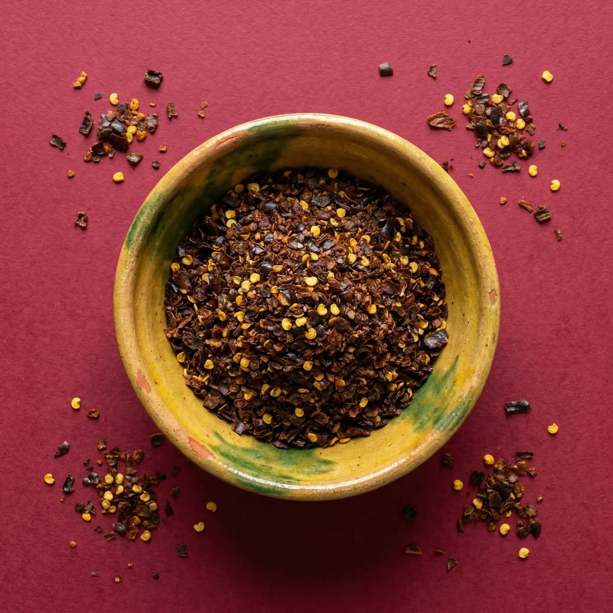 Chili Chipotle Rot grob | Rauchflocken für das BBQ