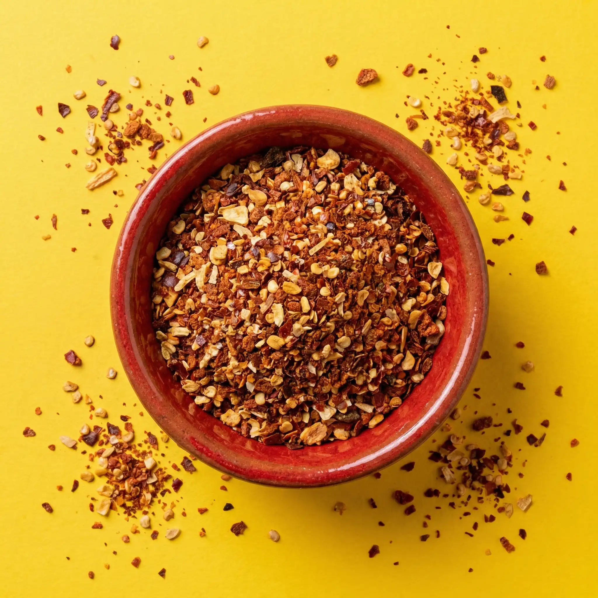 Chili Crisp Gewürzölansatz | Selber Chiliöl machen