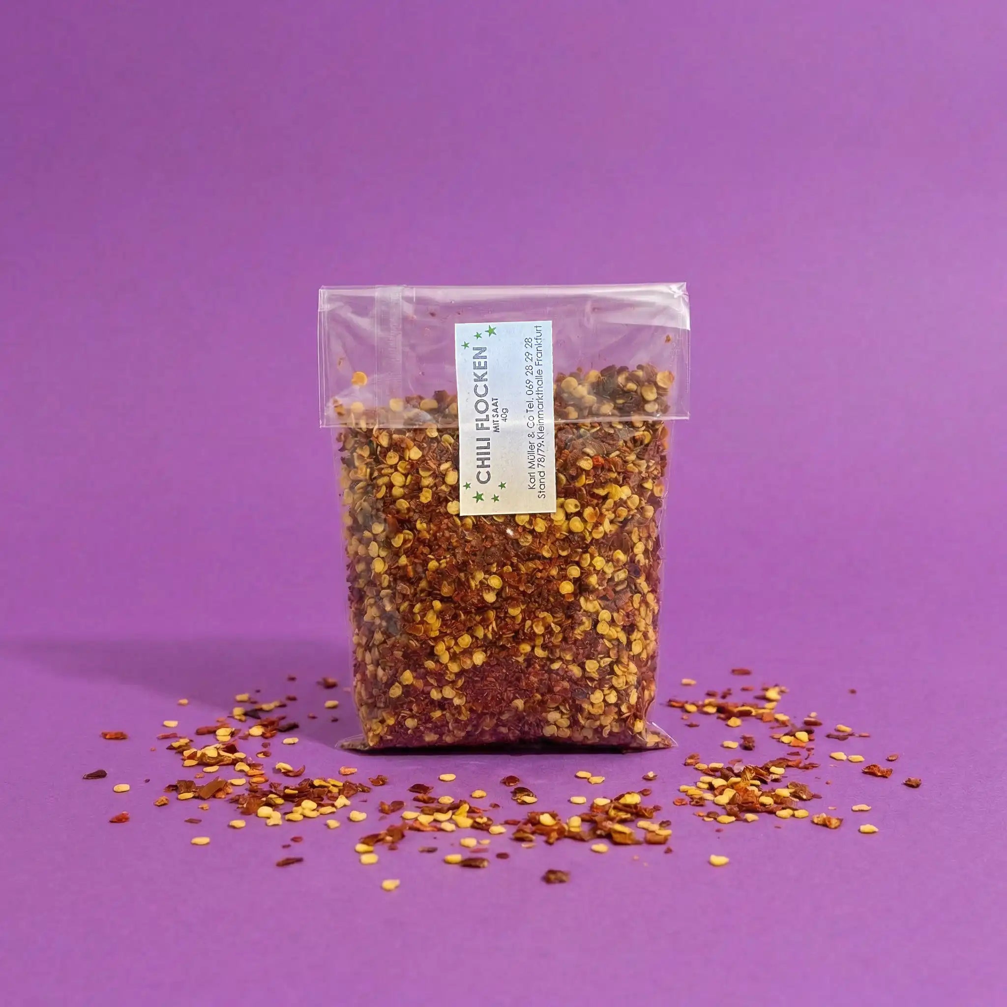 Chili Flocken mit Saat kaufen | Universelle Schärfe