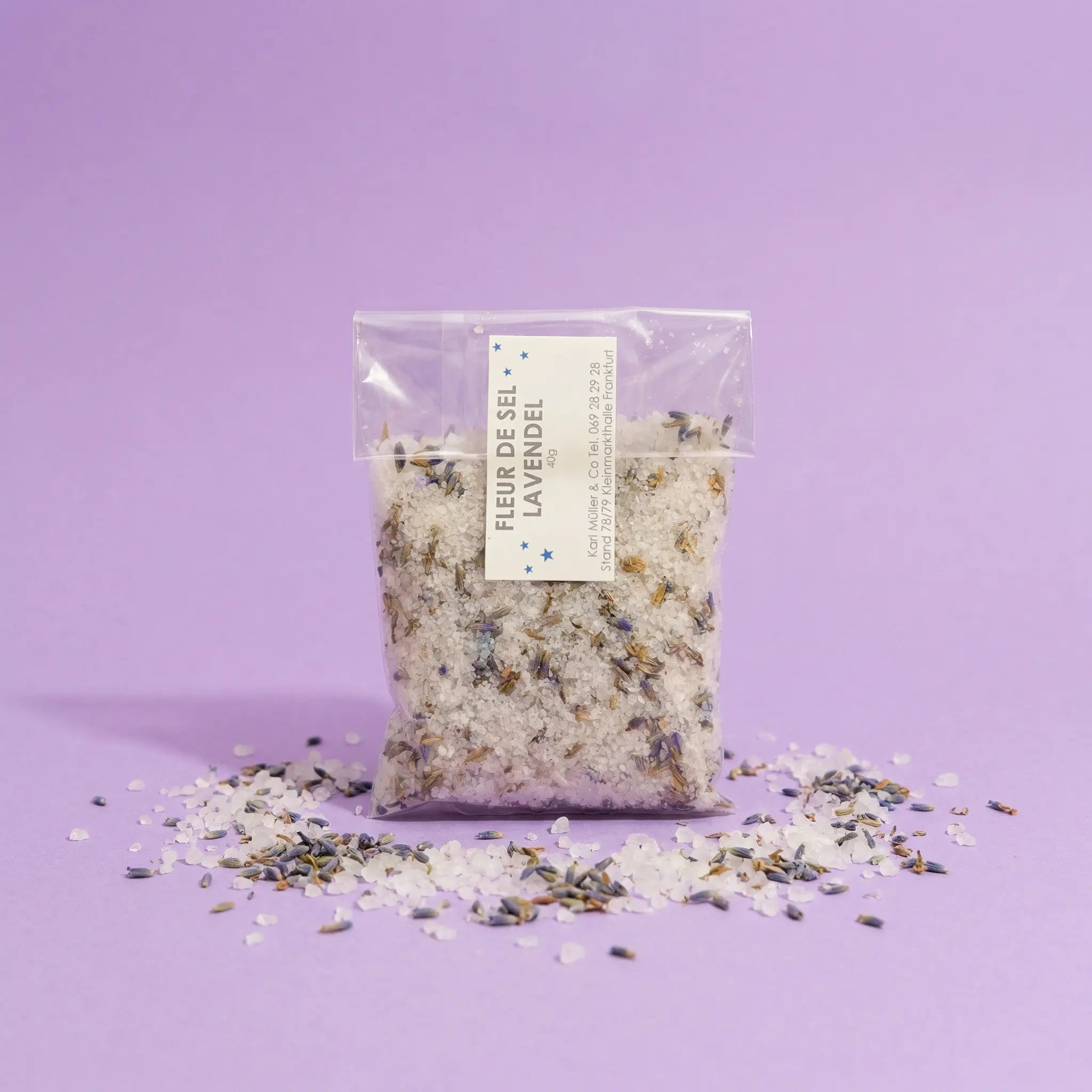 Fleur de Sel Lavendel - Mediterranes Blütensalz