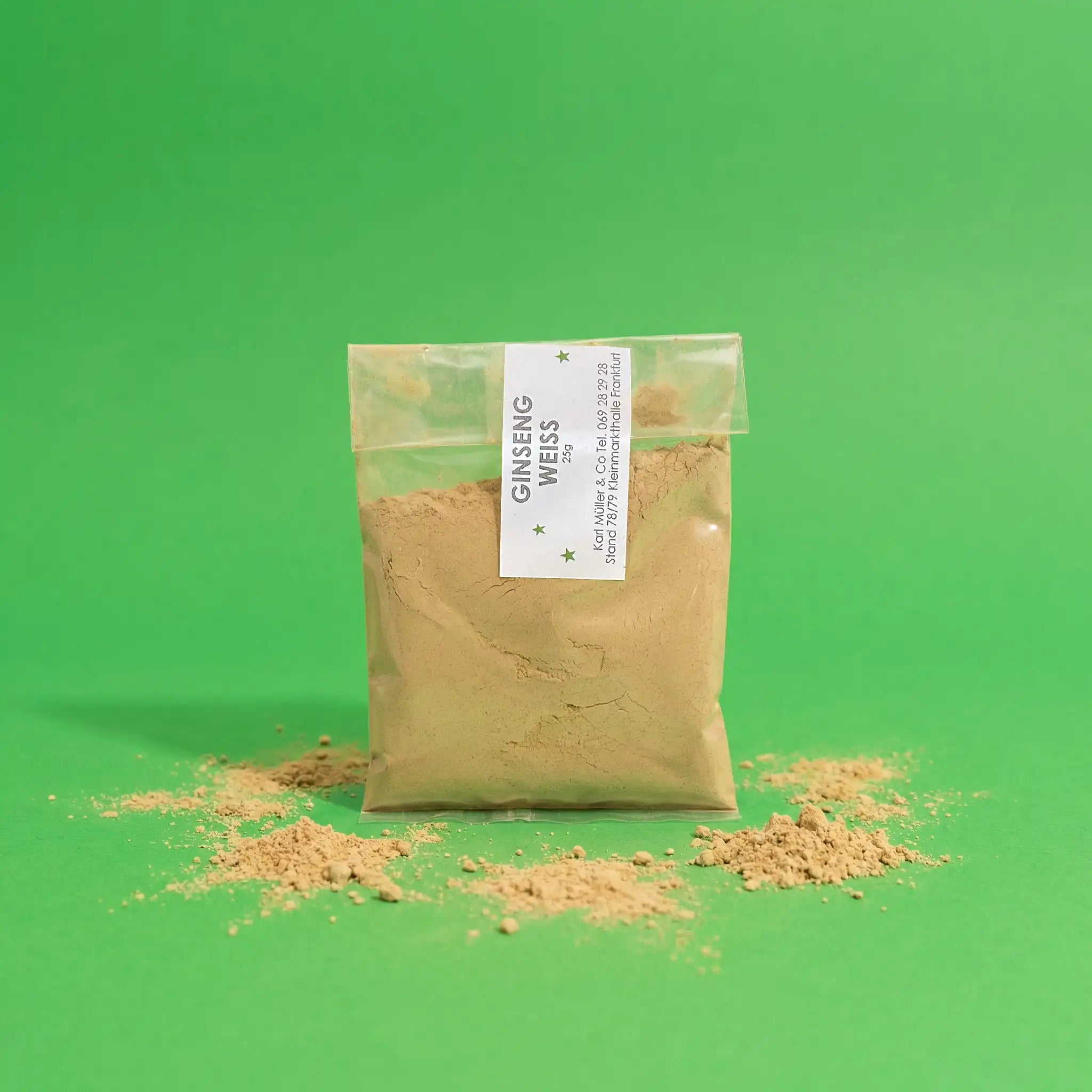 Ginseng Pulver kaufen | Reine gemahlene Ginsengwurzel