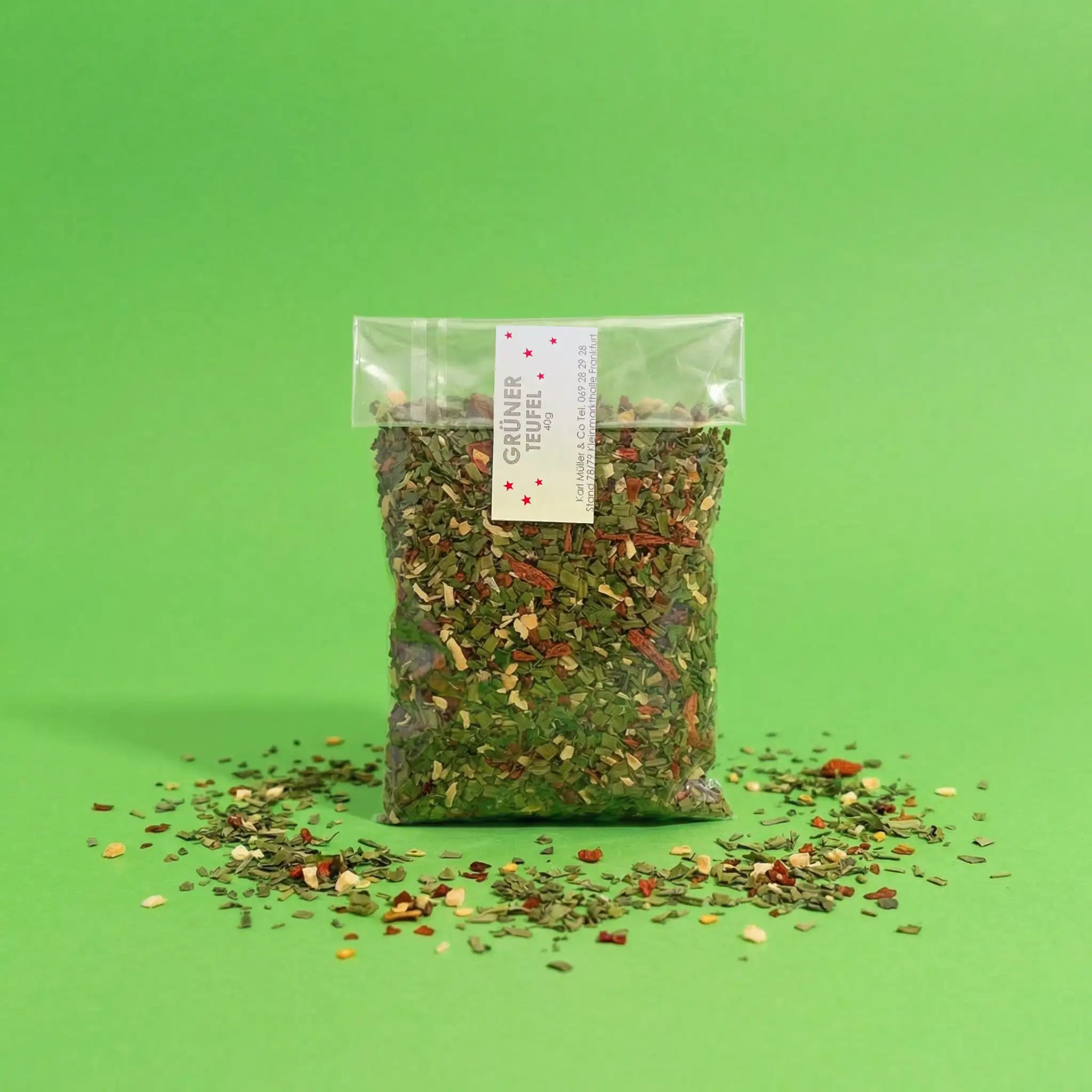 Grüner Teufel Gewürz | Würzig-scharfer Kräutermix
