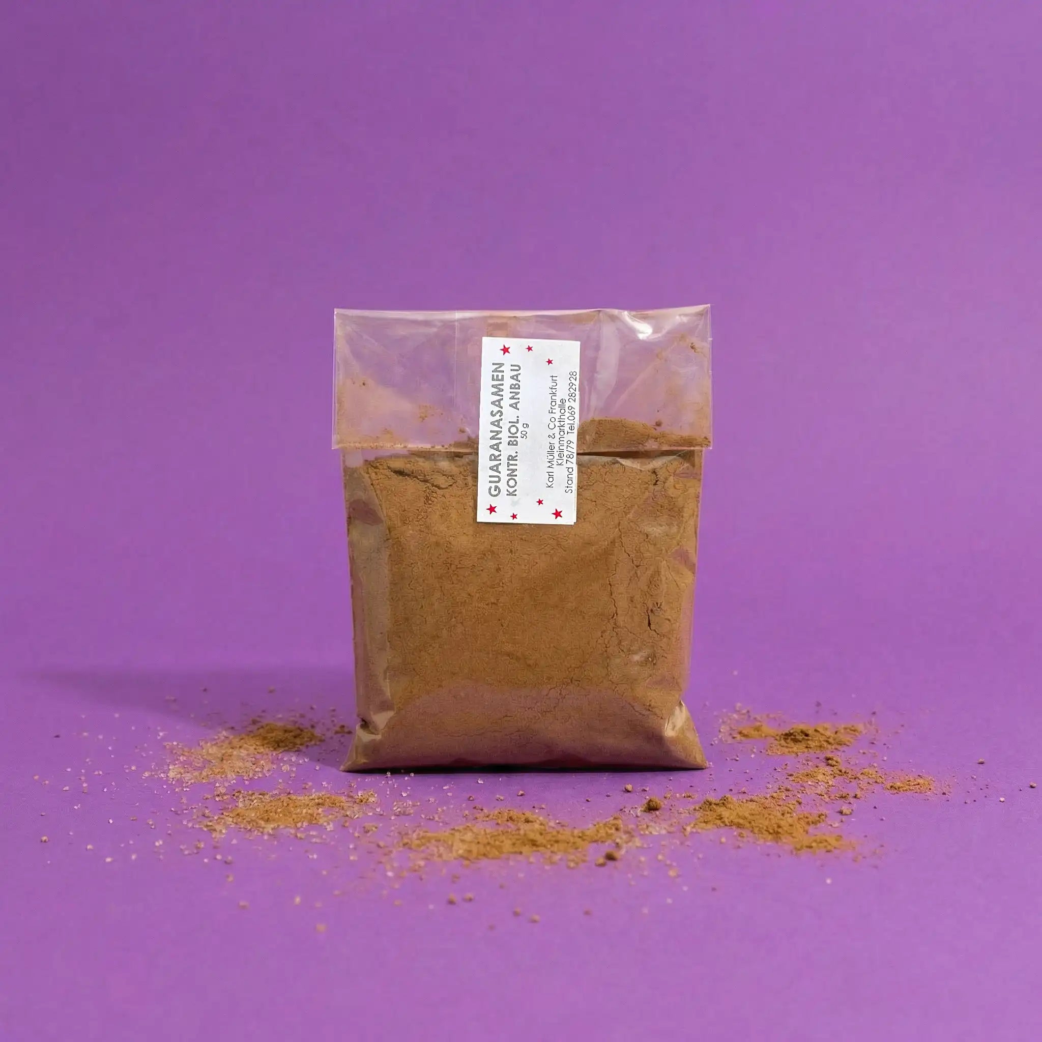 Guarana Pulver kaufen | Natürliches Koffein aus Guaranasamen