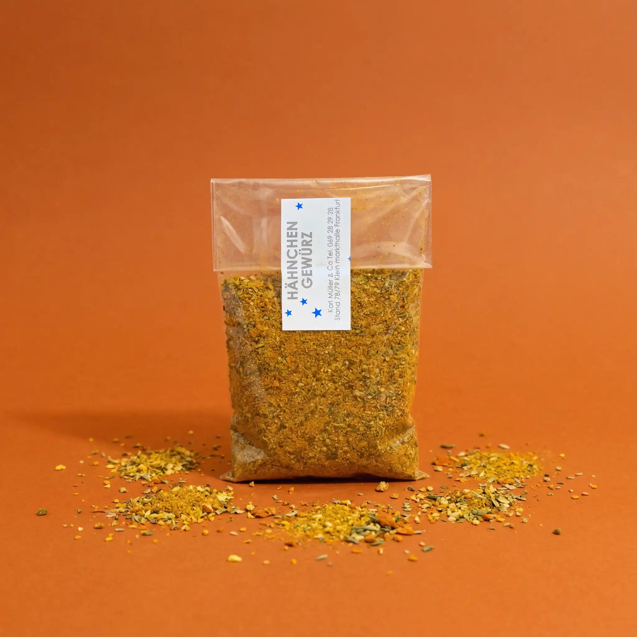Hähnchen Gewürz kaufen | Goldgelbe Geflügel-Haut
