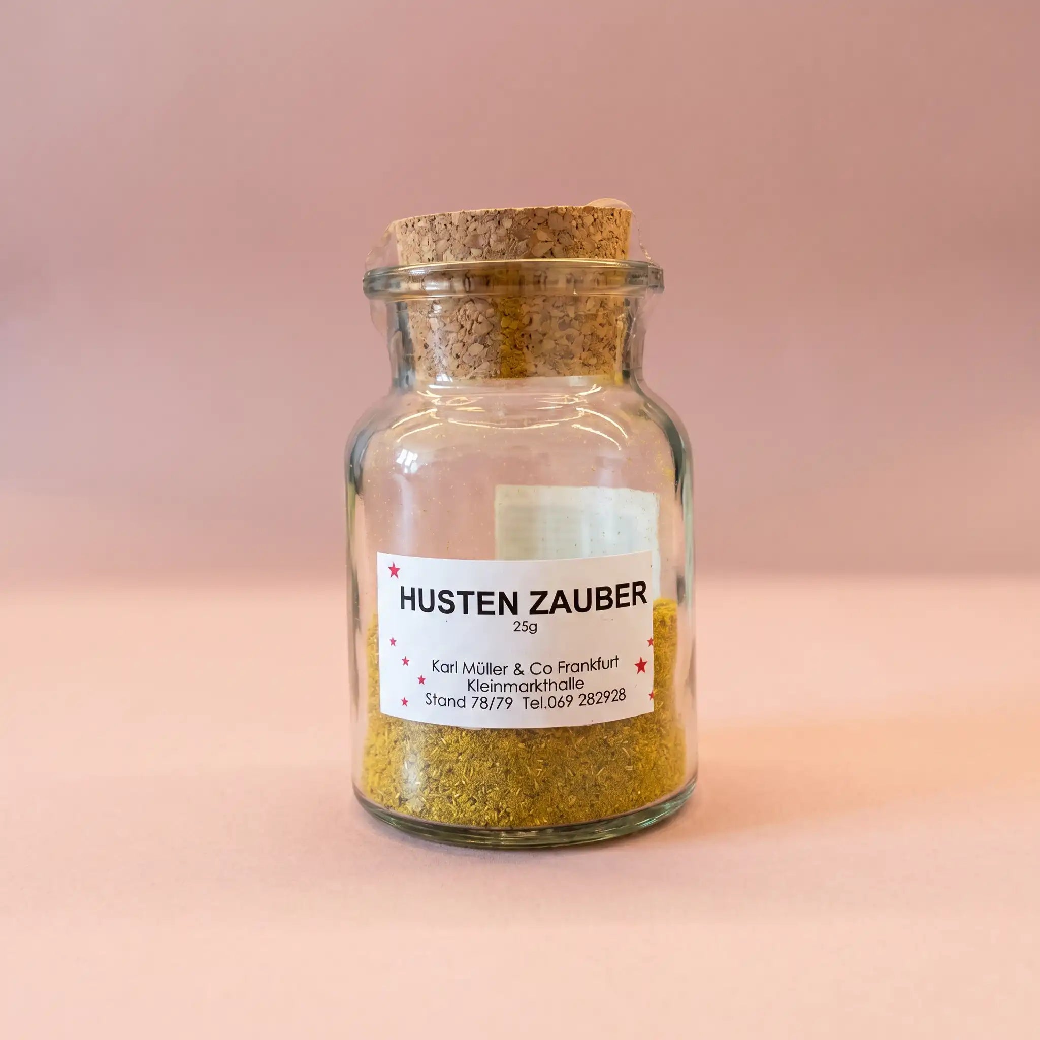 Hustenzauber im Glas – Kräutermischung für den Hals