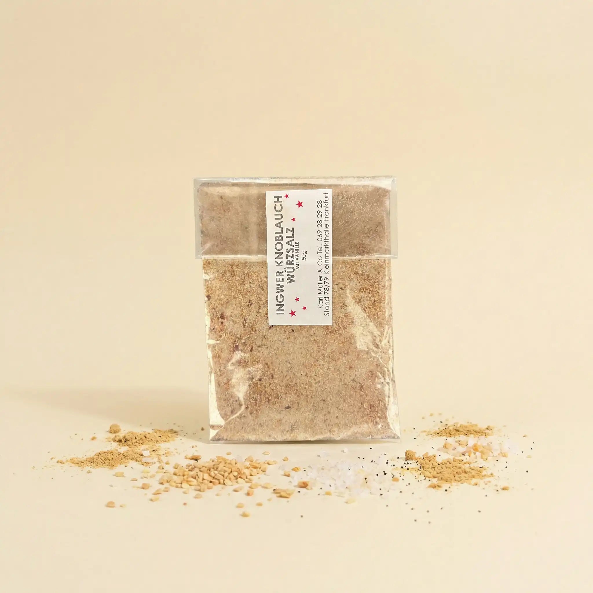 Ingwer Knoblauch Würzzalz Vanille