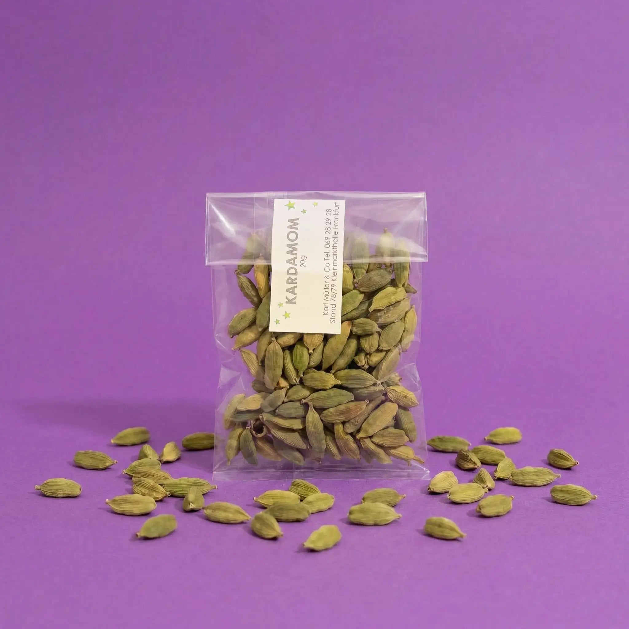 Grüner Kardamom ganz kaufen | Edles Zitrus-Aroma