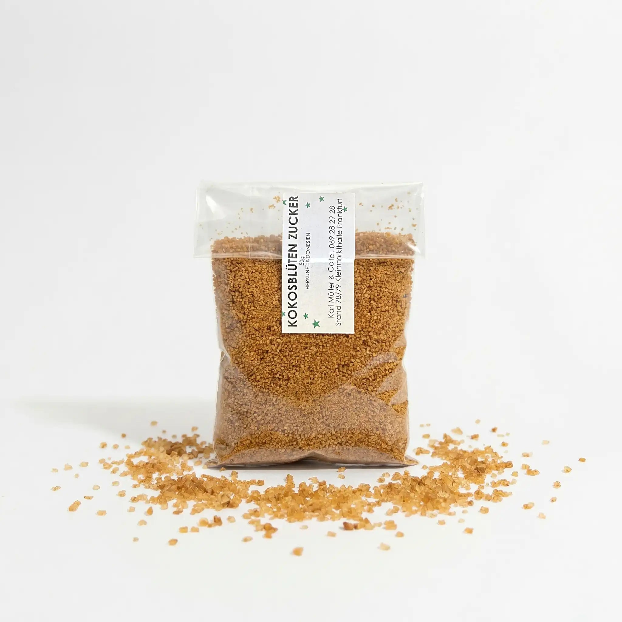 Kokosblütenzucker kaufen | Unraffinierte Karamell-Süße
