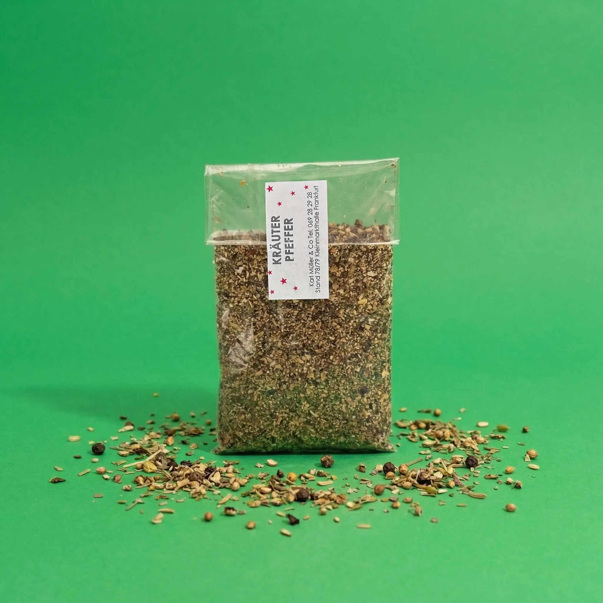 kräftige Kräutermischung mit schwarzem Pfeffer | Krautscharf
