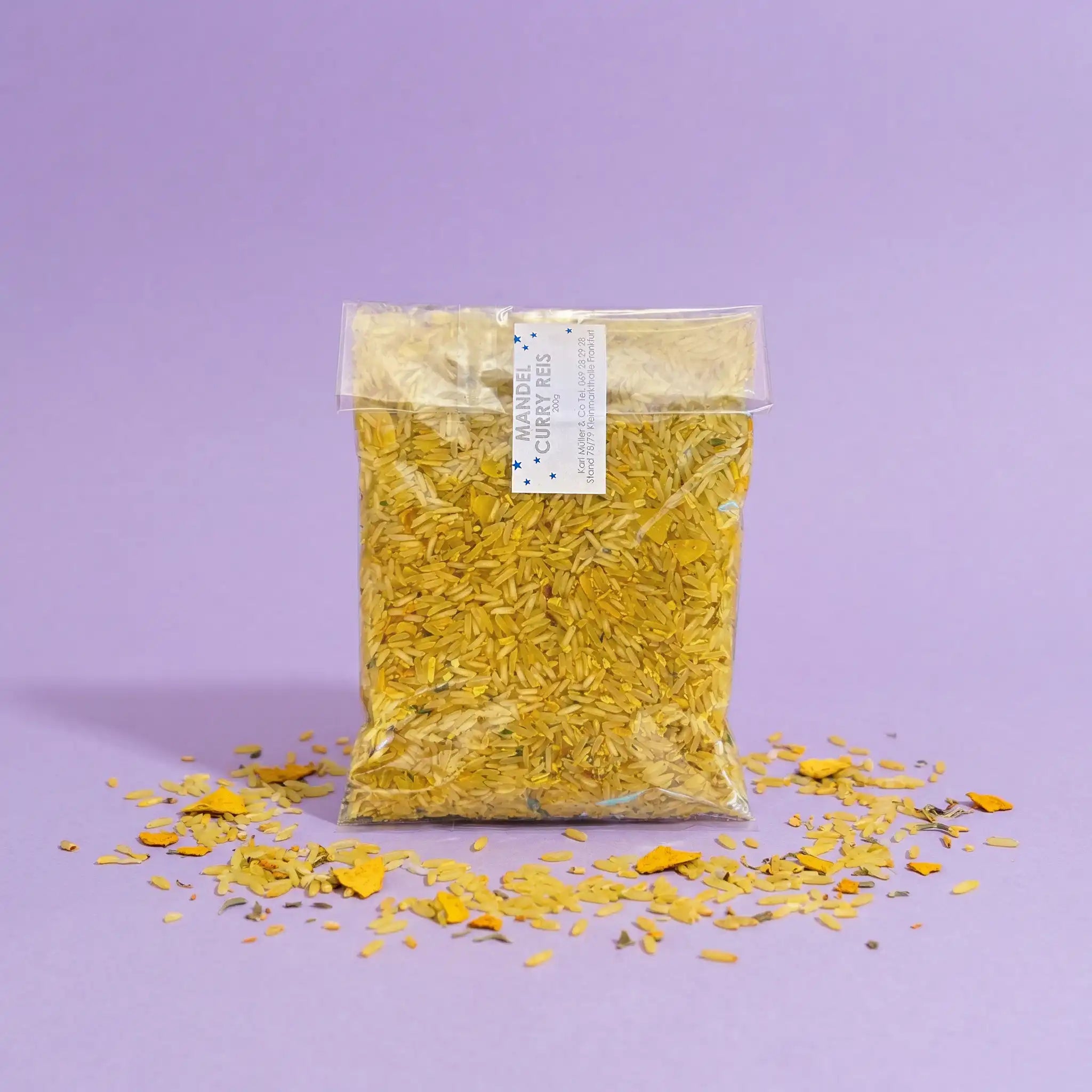Mandel Curry Reis kaufen | Würzig-knuspriger Basmati