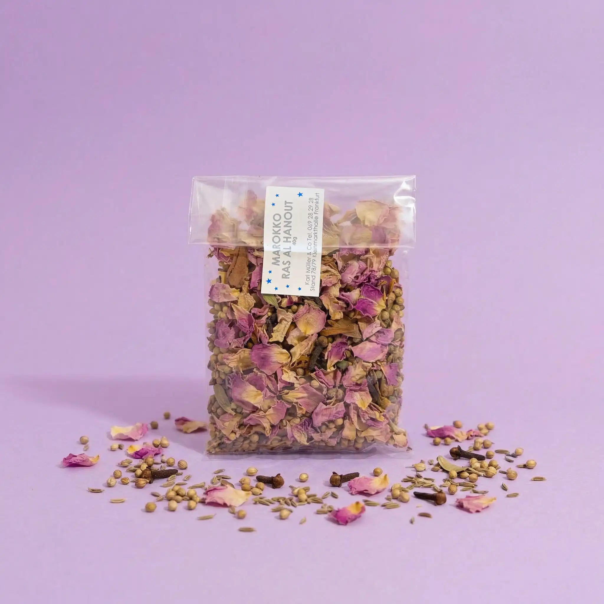 Marokko Ras el Hanout kaufen | Edle Gewürzmischung mit Rose