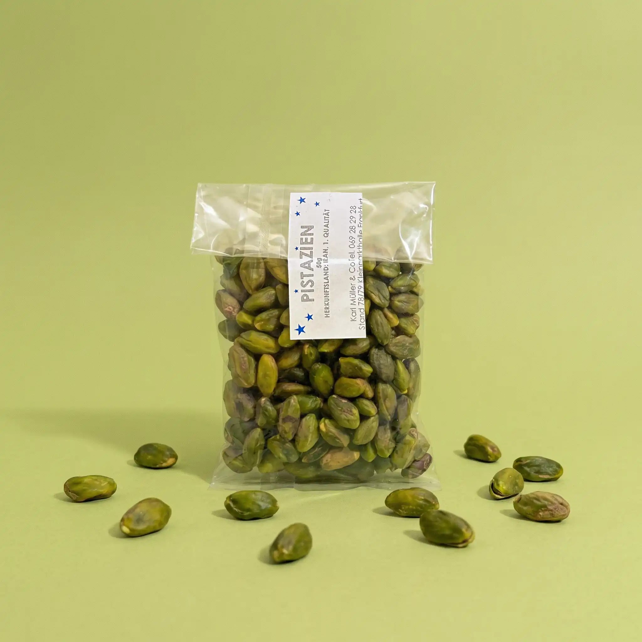 Pistazien Grün