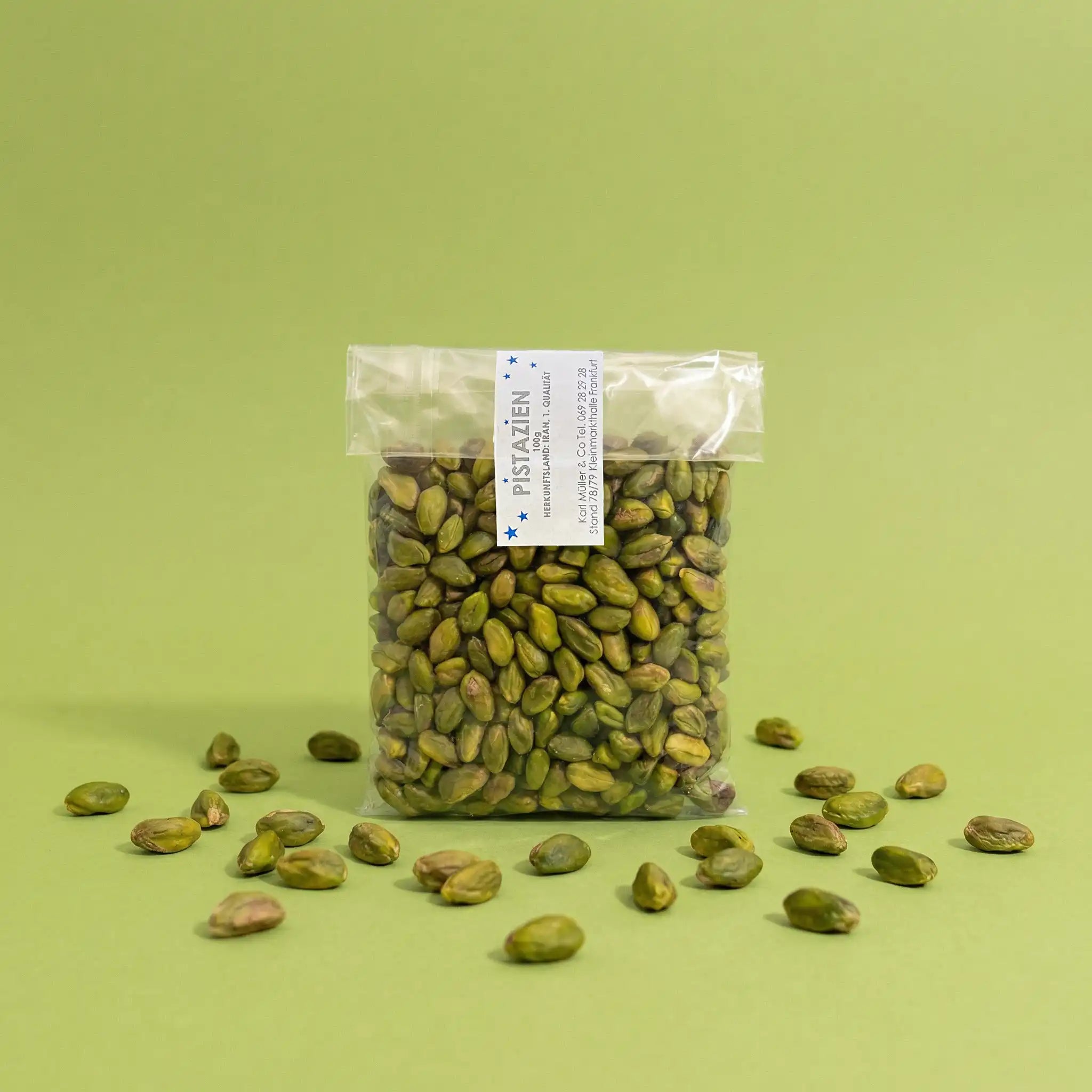 Pistazien Grün