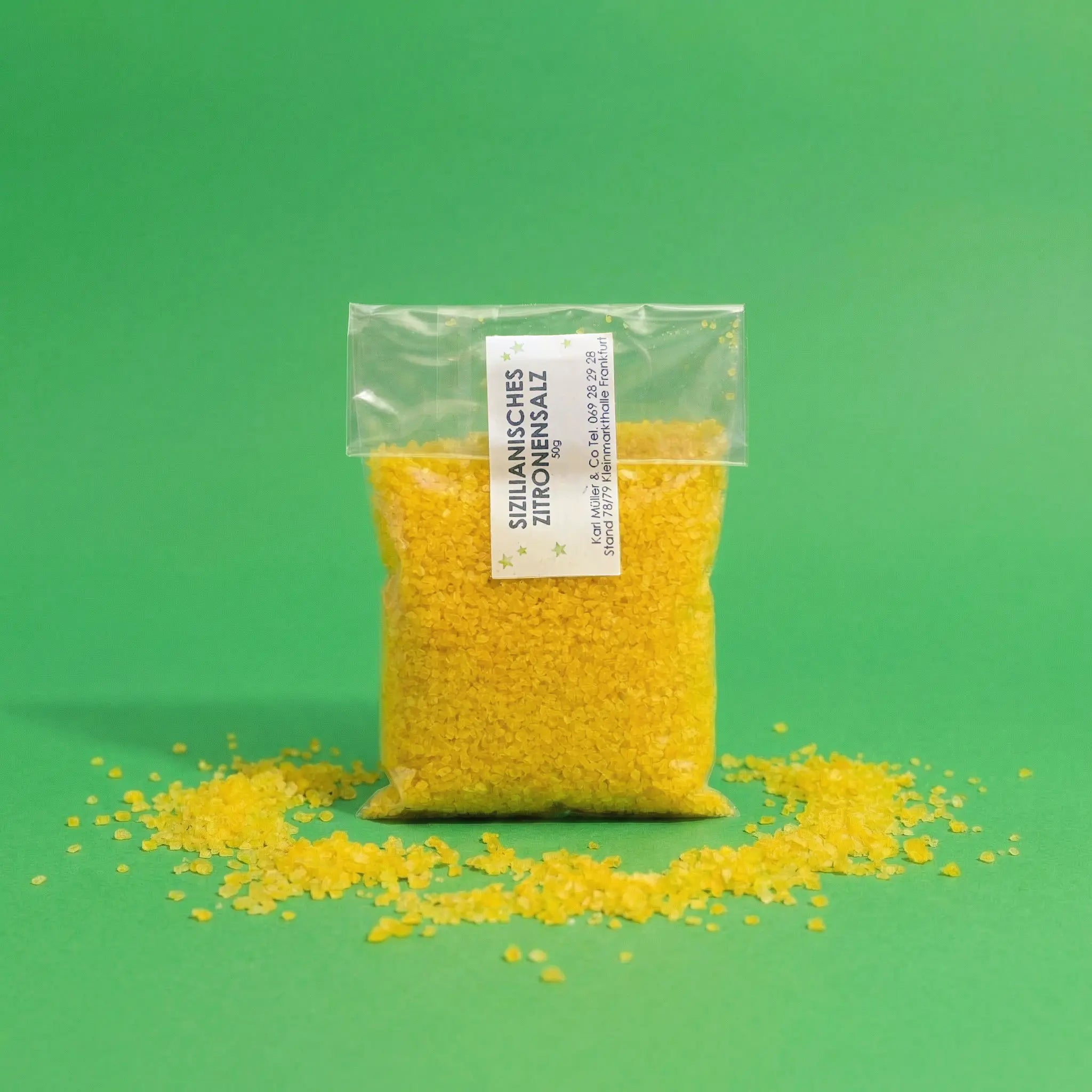 Sizilianisches Zitronensalz - Meersalz mit frischer Zitrone