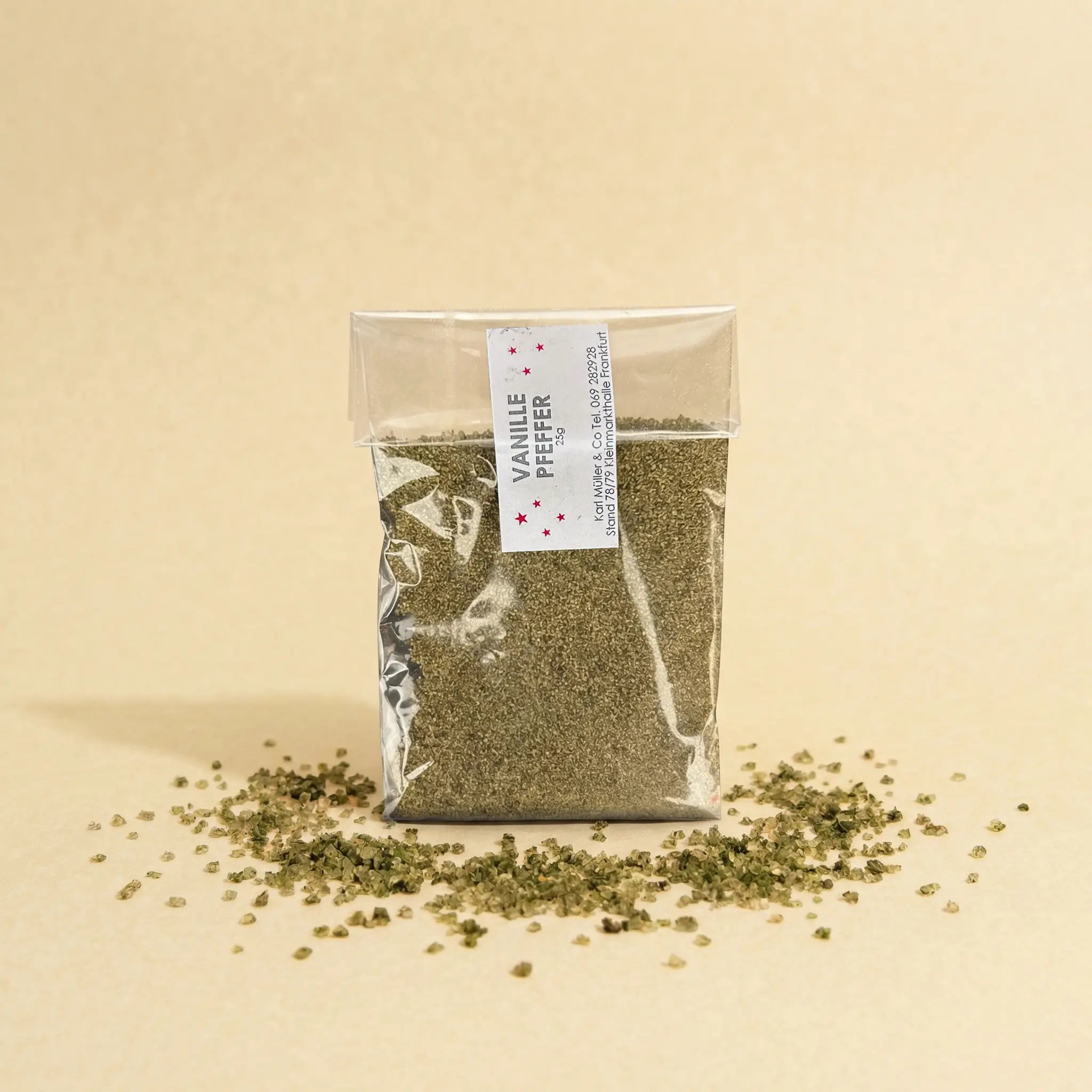 getrocknete grüne Pfefferbeeren | Naturvanille
