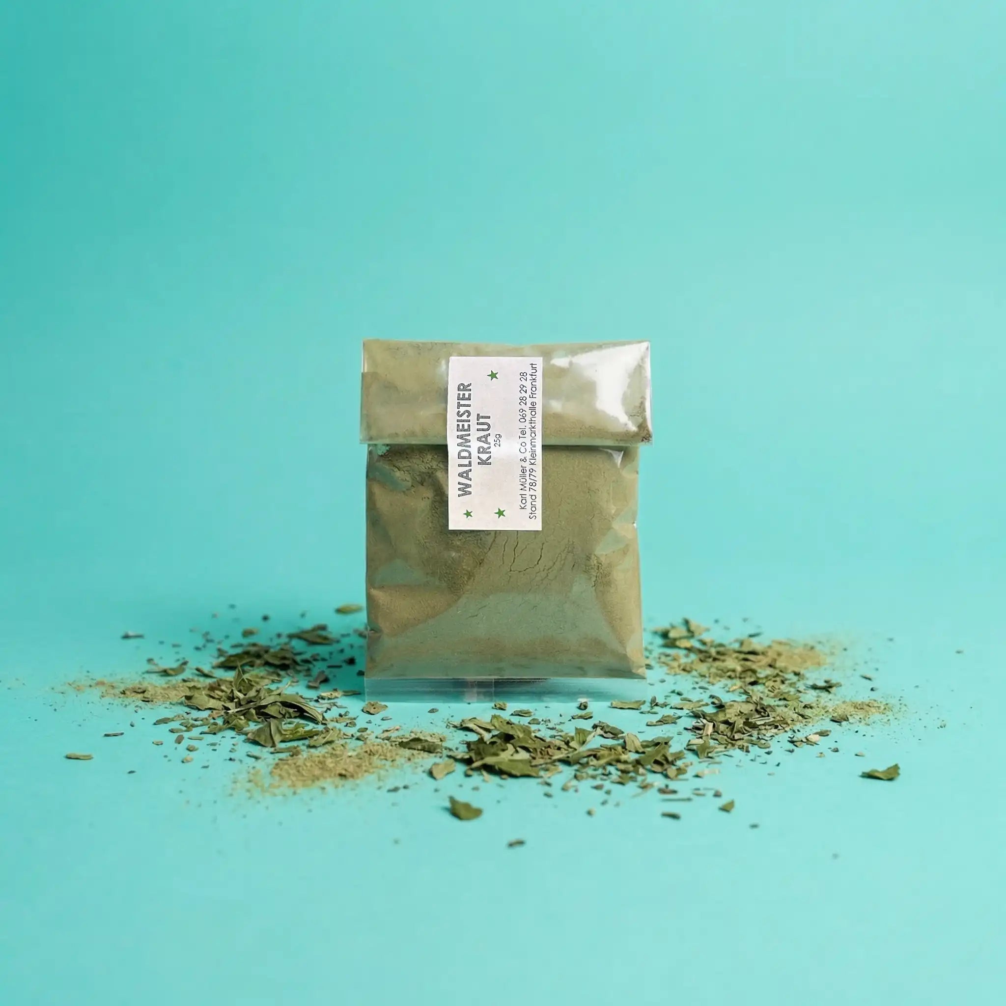 Waldmeisterkraut gemahlen – Frühling im Glas