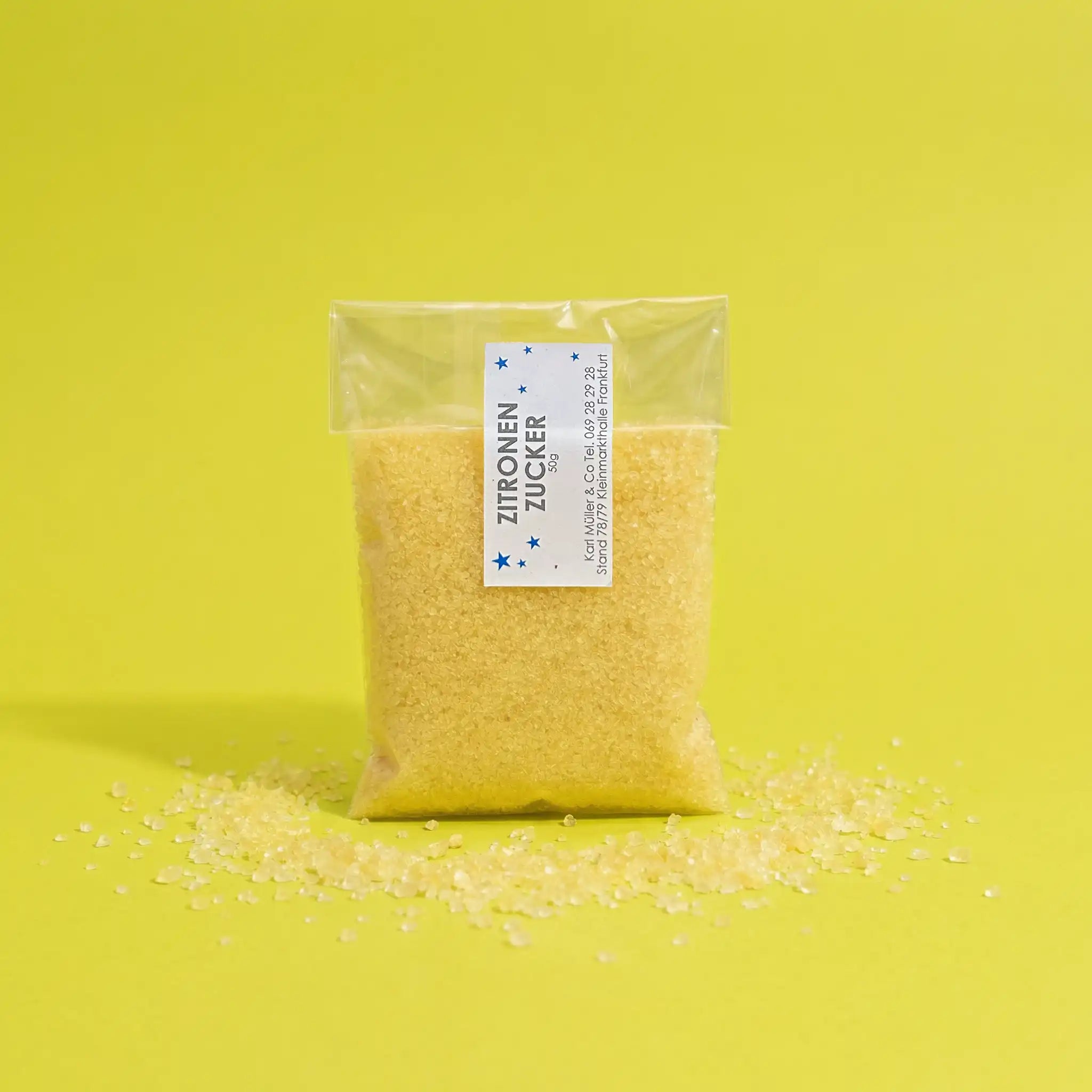 Zitronen Zucker kaufen | Frischer Zitrus-Zucker zum Backen