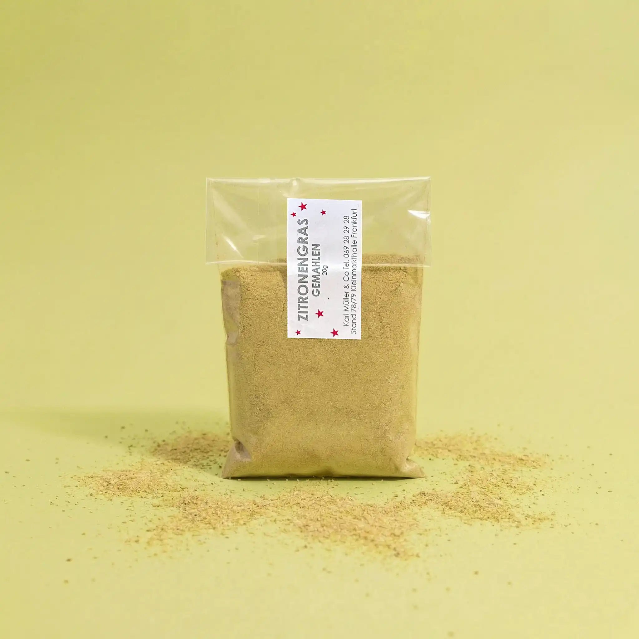 Zitronengras gemahlen kaufen | Premium Lemongrass Pulver