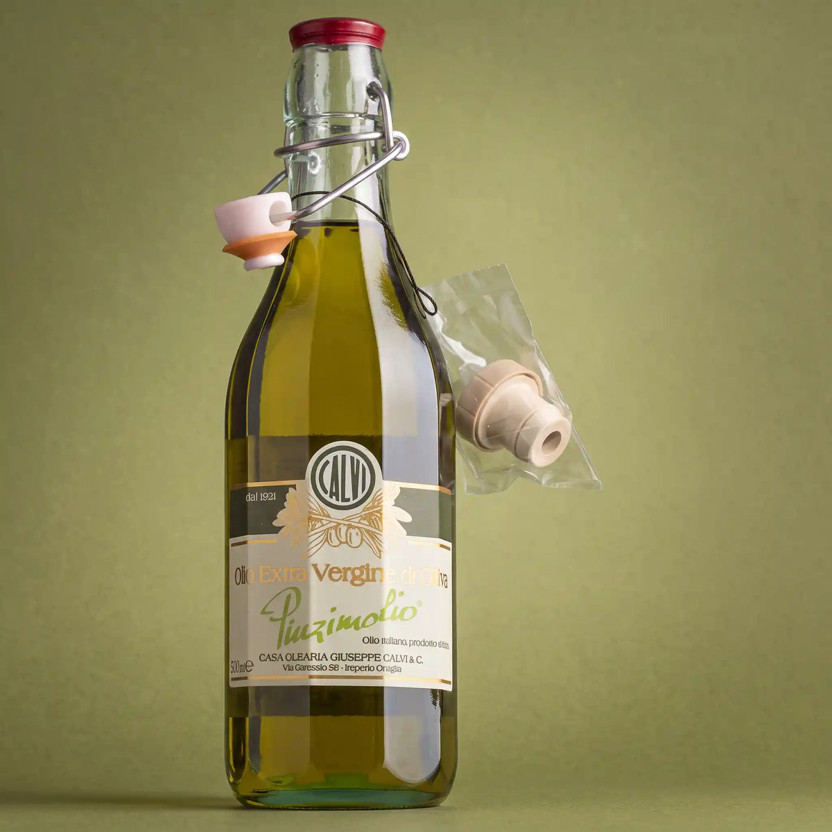 Calvi Natives Olivenöl extra Pinzimolio, Flasche 500 ml