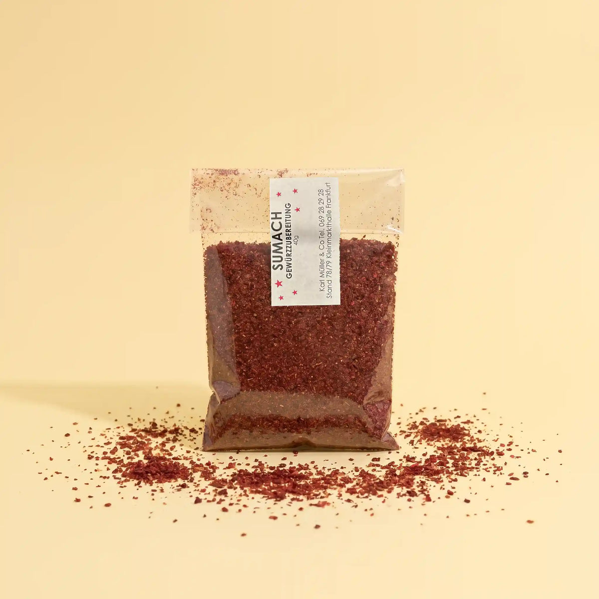 Sumach kaufen | säuerlich wie Zitrone, ideal für Salat & Fleisch